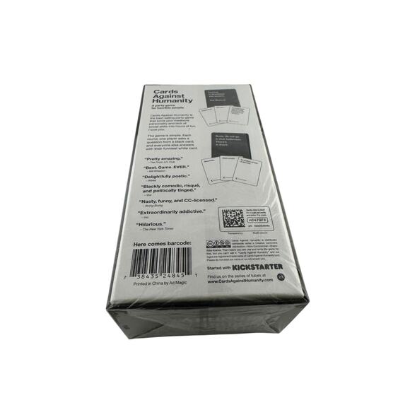 Cards Against Humanity Party Game for Horrible People Black Box NIB - Picture 2 of 2